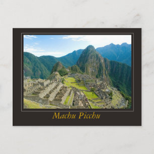 Machu Picchu Briefkaart