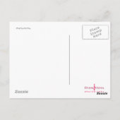 Machu Picchu Briefkaart (Achterkant)