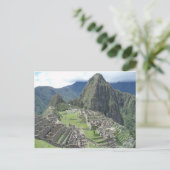 Machu Picchu Briefkaart (Staand voorkant)