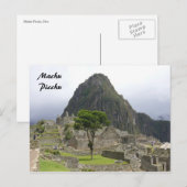 machu picchu briefkaart (Voorkant / Achterkant)