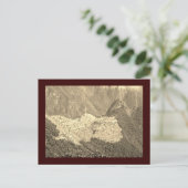 Machu Picchu Briefkaart (Staand voorkant)