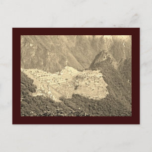 Machu Picchu Briefkaart