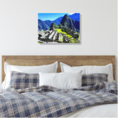Machu Picchu Canvas Afdruk (Insitu (Slaapkamer))