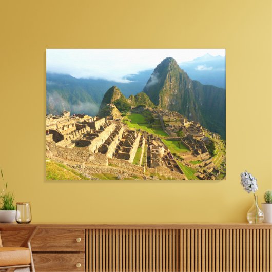 Machu Picchu Canvas Afdruk (Insitu (Woonkamer))