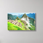 Machu Picchu Canvas, Peru, Zuid-Amerika Canvas Afdruk (Voorkant)