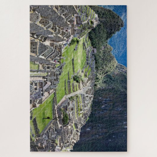 Machu Picchu (close-up) Legpuzzel (Verticaal)