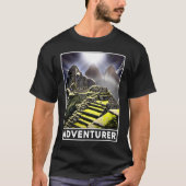 Machu Picchu Cordillera Peru Adventureur T-shirt (Voorkant)