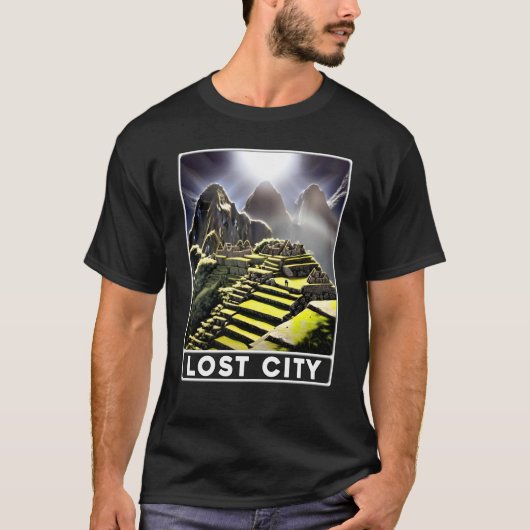 Machu Picchu Cordillera Peru Verloren Stad T-shirt (Voorkant)