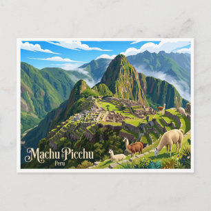 Machu Picchu Cusco Peru Briefkaart