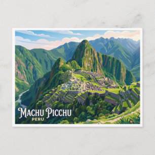 Machu Picchu Cusco Peru Briefkaart