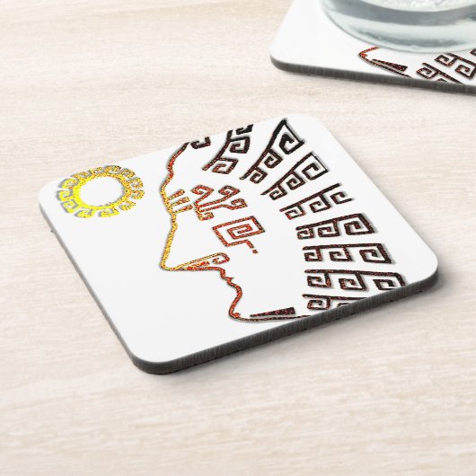 Machu Picchu Cusco Peru Drankjes Onderzetter (Linkerzijde)