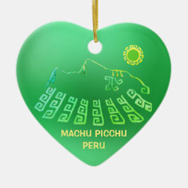 Machu Picchu Cusco Peru Keramisch Ornament