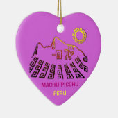 Machu Picchu Cusco Peru Keramisch Ornament (Rechts)