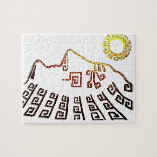 Machu Picchu Cusco Peru Legpuzzel (Horizontaal)