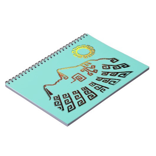 Machu Picchu Cusco Peru Notitieboek (Linkerzijde)