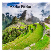 Machu Picchu, Cusco - Peru Perfect Poster (Voorkant)