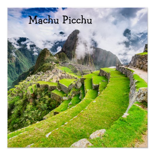Machu Picchu, Cusco - Peru Perfect Poster (Voorkant)