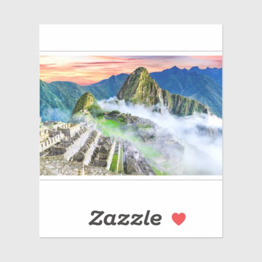 Machu Picchu, Cusco - Peru Sticker (Vel)