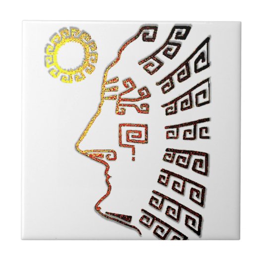 Machu Picchu Cusco Peru Tegeltje (Voorkant)