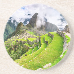 Machu Picchu, Cusco - Peru Zandsteen Onderzetter