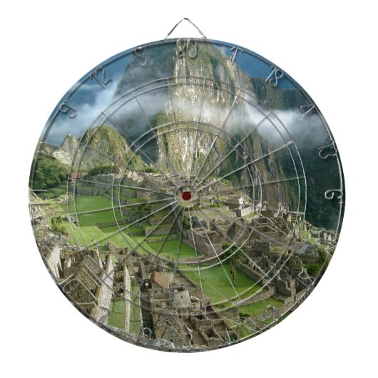 machu picchu dartbord (Voorkant)