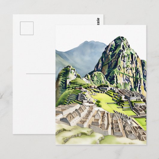 Machu Picchu: De tijdloze citadel Briefkaart (Voorkant / Achterkant)