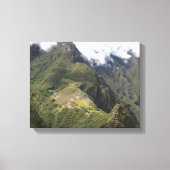 Machu Picchu Foto Canvas Afdruk (Voorkant)