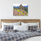 Machu Picchu foto Canvas Print (Insitu (Slaapkamer))