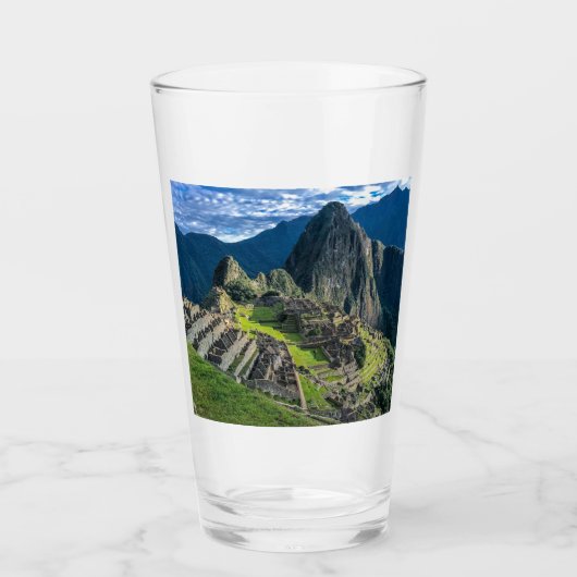 Machu Picchu Glas (Voorkant)