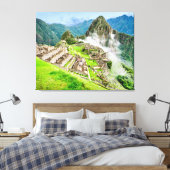 Machu Picchu groot canvas (Insitu (Slaapkamer))