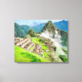 Machu Picchu groot canvas Afdruk (Voorkant)