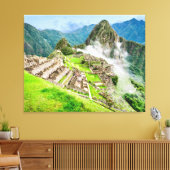 Machu Picchu groot canvas Afdruk (Insitu (Woonkamer))
