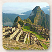 Machu Picchu HD-foto Bier Onderzetter (Voorkant)