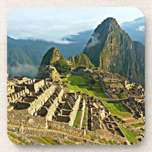 Machu Picchu HD-foto Bier Onderzetter