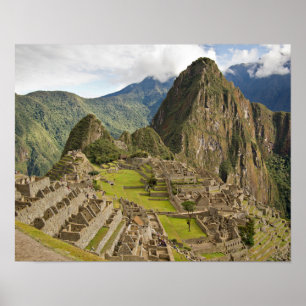 Machu Picchu, hoofdstad van het Peru-poster Poster
