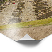 Machu Picchu, hoofdstad van Peru, fotoprint Foto Afdruk (Hoek)