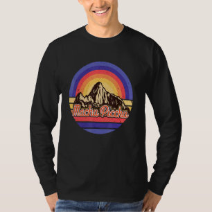 Machu Picchu Inca Peru Retro Mountain Sout T-shirt