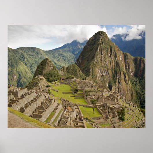 Machu Picchu, Inca-stad in Peru poster (Voorkant)
