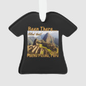Machu Picchu Inca Trail Quote - Peru - Hikte dat Ornament (achterkant)