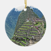 Machu Picchu Keramisch Ornament (Voorkant)