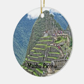 Machu Picchu Keramisch Ornament (Links)