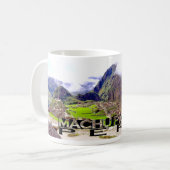 Machu Picchu Koffiemok (Voorkant links)