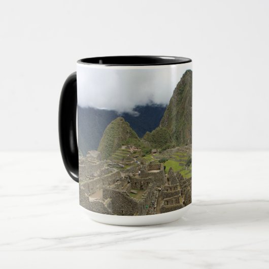 Machu Picchu koffiemok Mok (Voorkant links)
