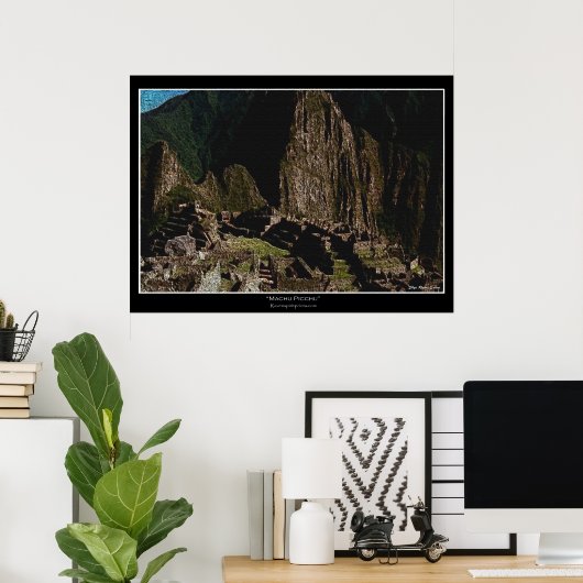 "Machu Picchu" KunstPrints en -Posters Poster (Thuiskantoor)
