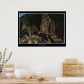 "Machu Picchu" KunstPrints en -Posters Poster (Keuken)