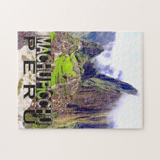 Machu Picchu Legpuzzel (Horizontaal)