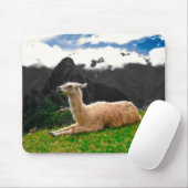 Machu Picchu Llama - Mousepad Muismat (Met muis)