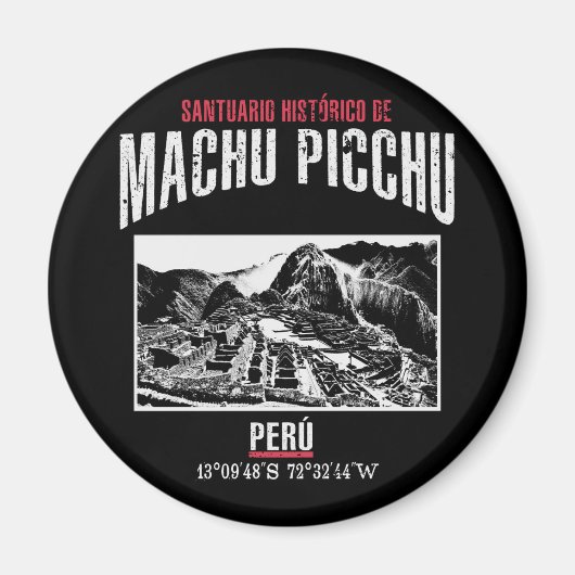 Machu Picchu Magneet (Voorkant)