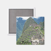 Machu Picchu Magneet (Voorkant / Achterkant)