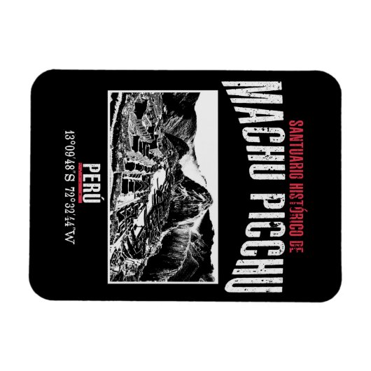 Machu Picchu Magneet (Horizontaal)